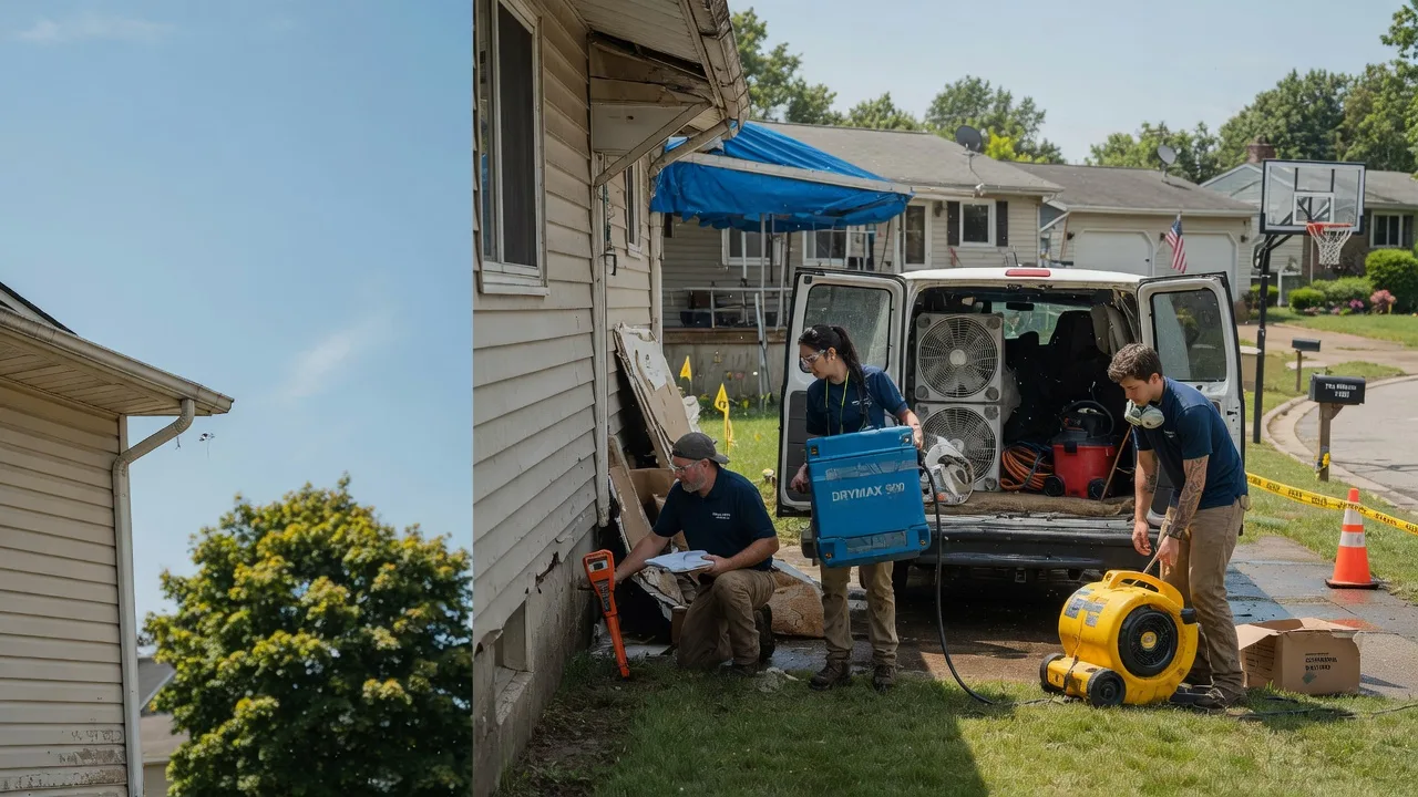 Ceiling Leak Cleanup in Mantorville, MN near me