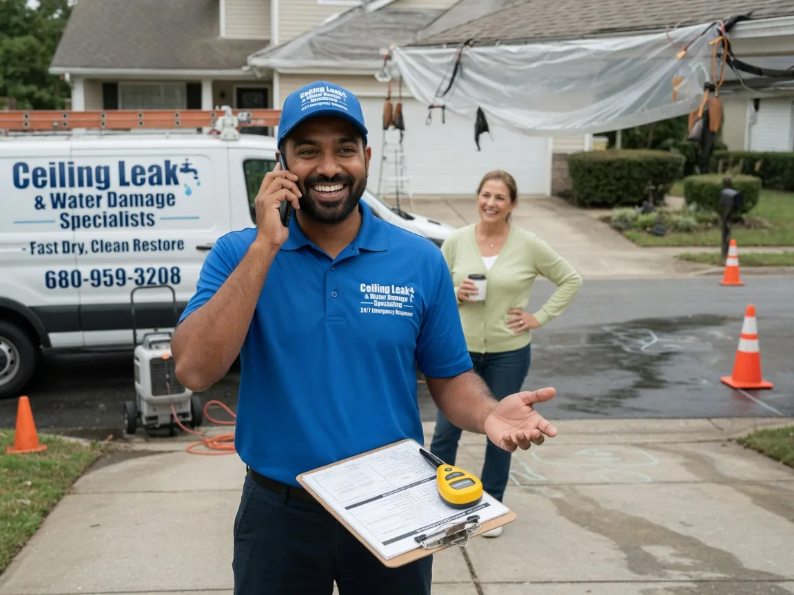 Ceiling Leak Cleanup Mantorville, MN FAQs